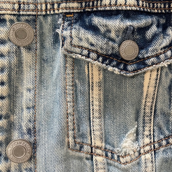 American Eagle Denim Jacket - Picture 5 of 8